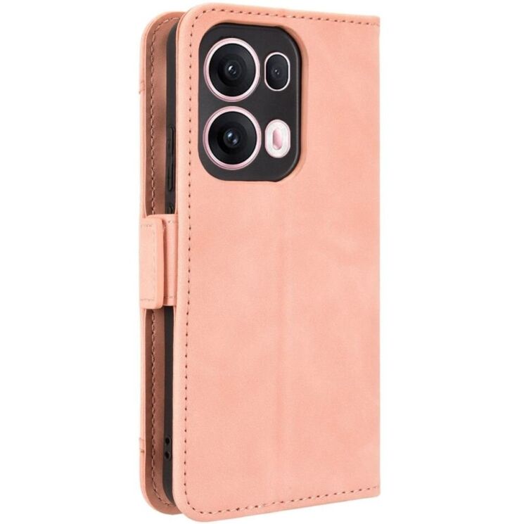 Чехол Deexe Wallet Stand для OPPO Reno 13 Pro 5G - Pink: фото 7 из 7
