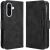 Чехол Deexe Wallet Stand для Samsung Galaxy A56 (A566) - Black: фото 1 из 7