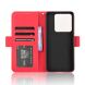 Чехол Deexe Wallet Stand для Xiaomi Poco M7 Pro - Red (374410R). Фото 2 из 7