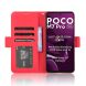 Чехол Deexe Wallet Stand для Xiaomi Poco M7 Pro - Red (374410R). Фото 3 из 7