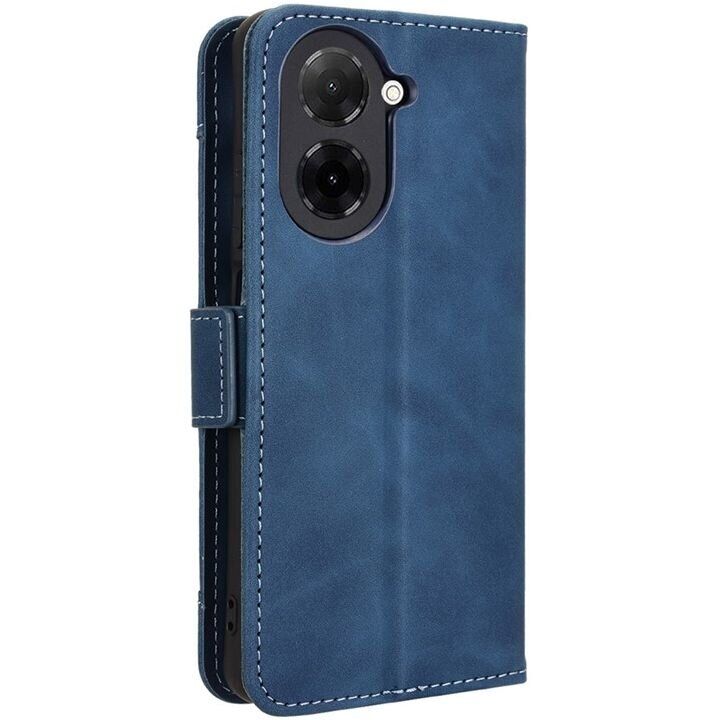 Чохол Deexe Wallet Stand для Xiaomi Redmi A5 - Blue: фото 7 з 7