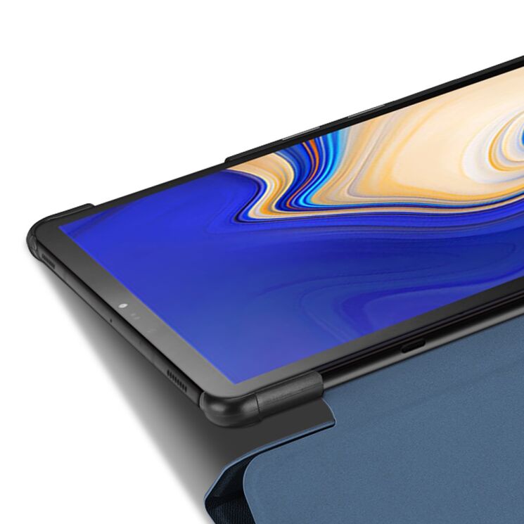 Чехол DUX DUCIS Soft Domo Series для Samsung Galaxy Tab S4 10.5 (T830.835) - Dark Blue: фото 3 из 14