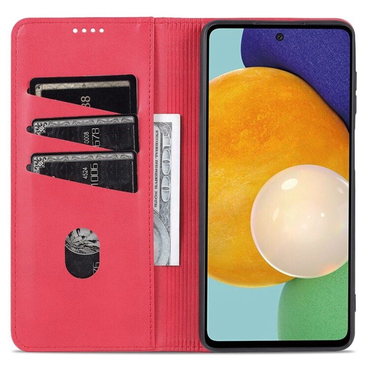 Чехол-книжка AZNS Classic Series для Samsung Galaxy A23 (A235) - Red: фото 5 из 13