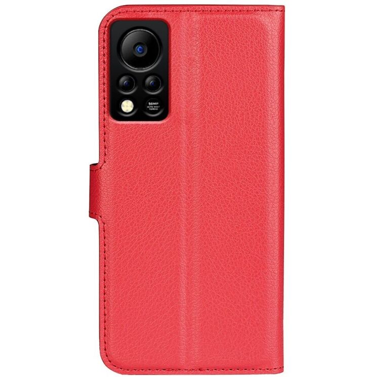 Классический чехол-книжка Deexe Book Type для Infinix Hot 11s NFC (X6812B) - Red: фото 5 из 8