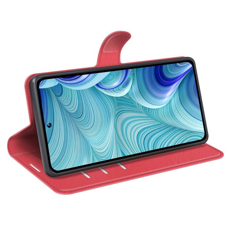 Классический чехол-книжка Deexe Book Type для Infinix Hot 11s NFC (X6812B) - Red: фото 3 из 8
