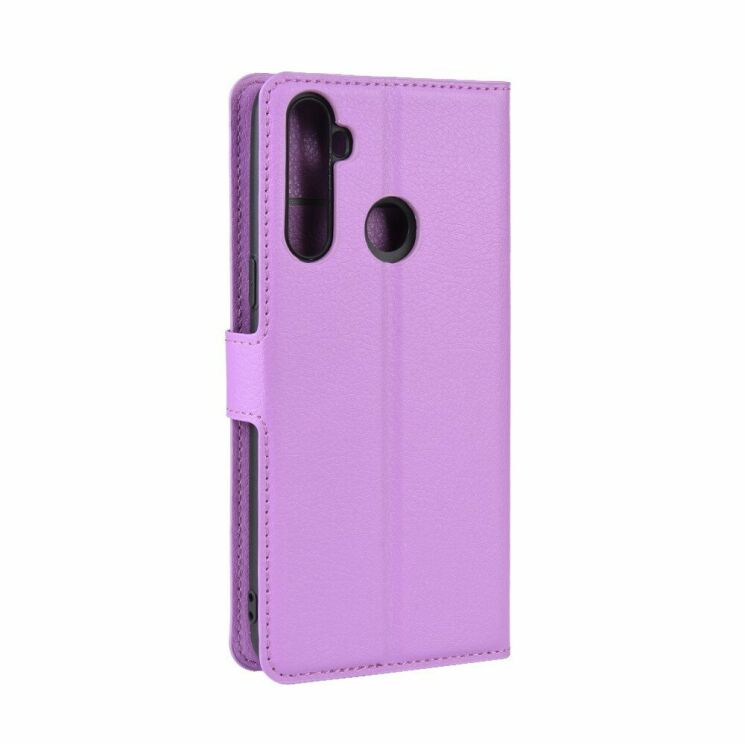 Чехол-книжка Deexe Book Type для Realme 5 / Realme 6i / Realme C3 - Purple: фото 2 из 6