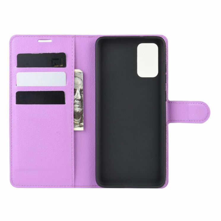 Чехол-книжка Deexe Book Type для Samsung Galaxy S20 (G980) - Purple: фото 3 из 6
