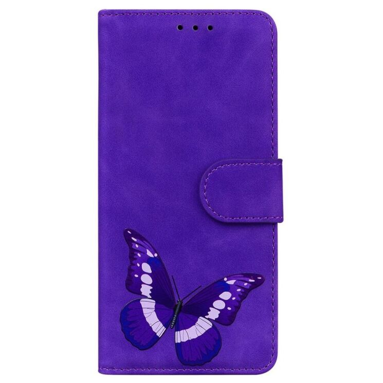 Чохол-книжка Deexe Butterfly Pattern для Infinix Hot 20 (X6826) - Purple: фото 4 з 8
