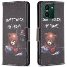 Чехол-книжка Deexe Color Wallet для HMD Pulse Pro - Bear: фото 1 из 8