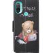 Чехол-книжка Deexe Color Wallet для Motorola Moto E20 / E40 - Bear (288032H). Фото 3 из 7