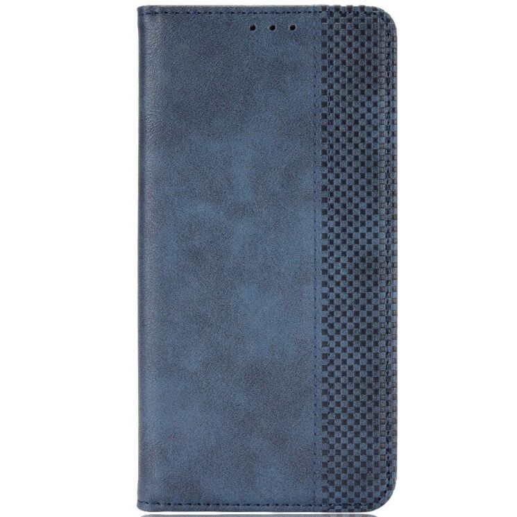 Чохол-книжка Deexe Retro Style для OnePlus Nord CE6 - Blue: фото 4 з 18