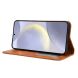 Чехол-книжка Deexe Retro Style для Samsung Galaxy S26 FE - Brown (412779Z). Фото 7 из 19