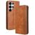 Чохол-книжка Deexe Retro Style для Samsung Galaxy S26 Ultra (S948) - Brown: фото 1 з 20