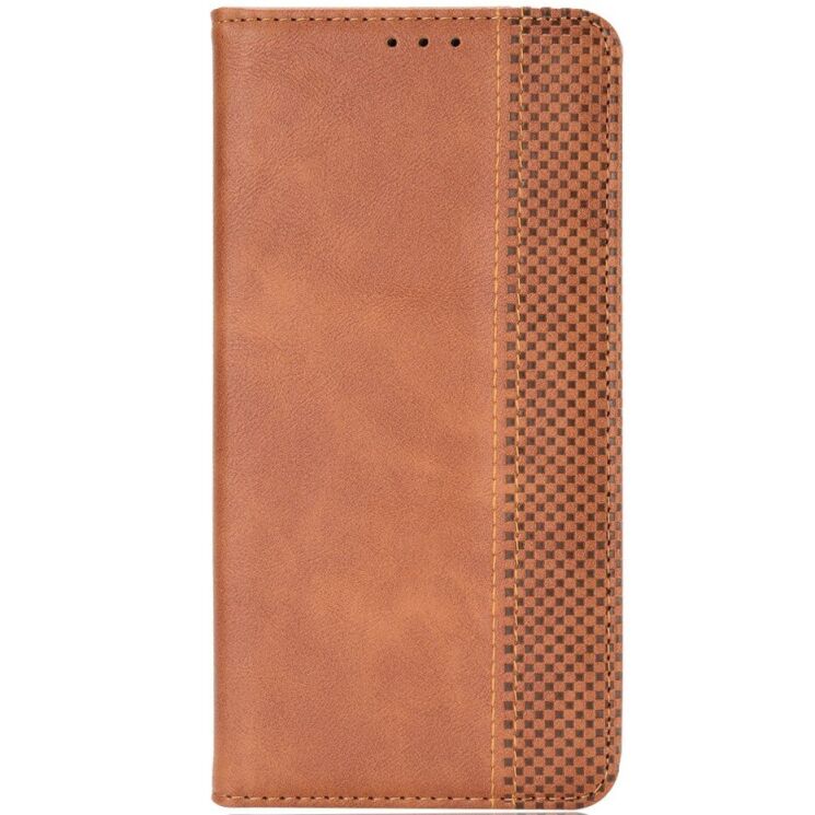 Чохол-книжка Deexe Retro Style для TECNO Spark 50 Pro - Brown: фото 4 з 20