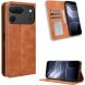 Чохол-книжка Deexe Retro Style для TECNO Spark 50 Pro - Brown (269803Z). Фото 2 з 20