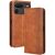Чохол-книжка Deexe Retro Style для TECNO Spark 50 Pro - Brown: фото 1 з 20