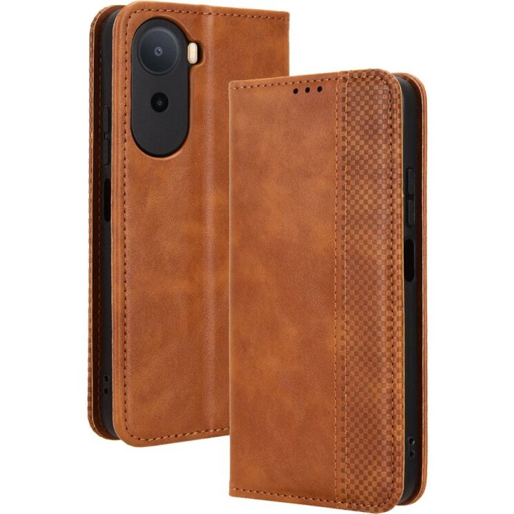Чехол-книжка Deexe Retro Style для Xiaomi Redmi A7 Pro - Brown: фото 7 из 18