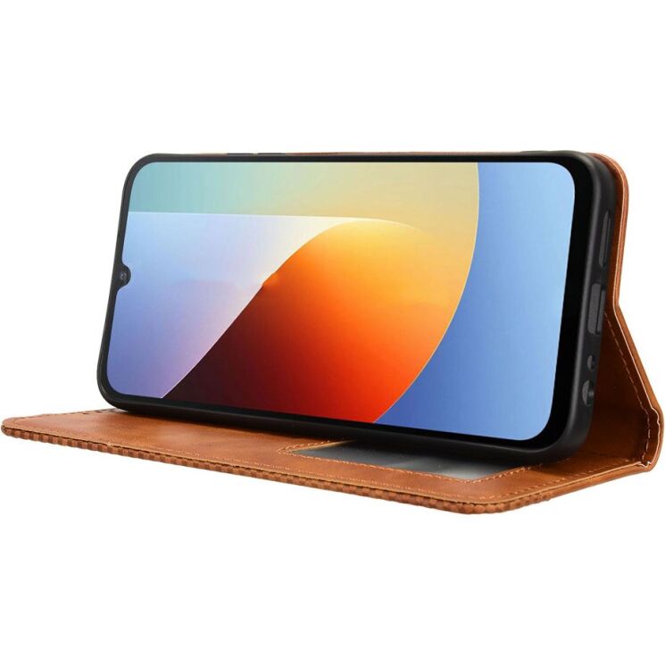 Чехол-книжка Deexe Retro Style для Xiaomi Redmi A7 Pro - Brown: фото 5 из 18