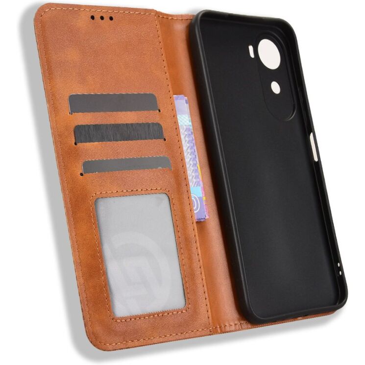 Чехол-книжка Deexe Retro Style для Xiaomi Redmi A7 Pro - Brown: фото 3 из 18