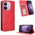 Чехол-книжка Deexe Retro Style для Xiaomi Redmi Note 17 Pro - Red: фото 1 из 19