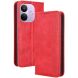 Чехол-книжка Deexe Retro Style для Xiaomi Redmi Note 17 Pro - Red (429503R). Фото 7 из 19