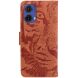 Чехол-книжка Deexe Tiger для Motorola Moto G85 - Brown (357006Z). Фото 6 из 7
