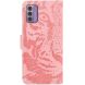 Чохол-книжка Deexe Tiger для Nokia G42 - Pink (332717P). Фото 6 з 7
