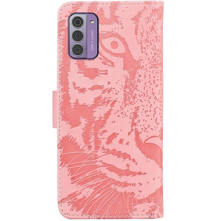 Чохол-книжка Deexe Tiger для Nokia G42 - Pink: фото 6 з 7