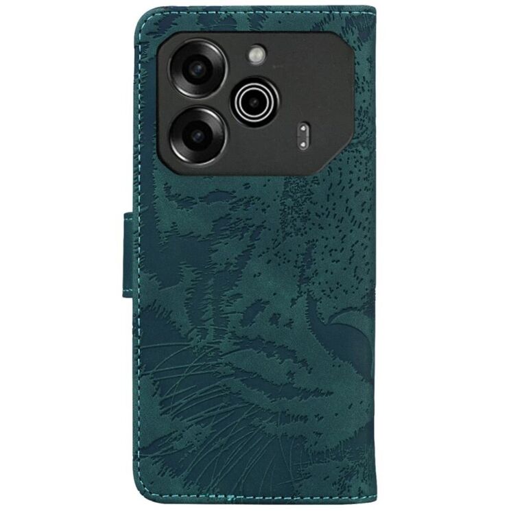 Чохол-книжка Deexe Tiger для TECNO Pova 6 - Green: фото 6 з 7