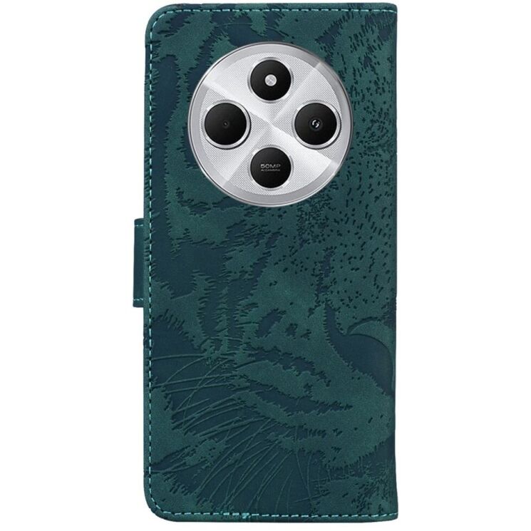 Чехол-книжка Deexe Tiger для Xiaomi Redmi 14C / Redmi A4 5G / Poco C75 - Green: фото 3 из 7