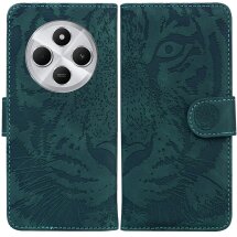 Чехол-книжка Deexe Tiger для Xiaomi Redmi 14C / Redmi A4 5G / Poco C75 - Green: фото 1 из 7