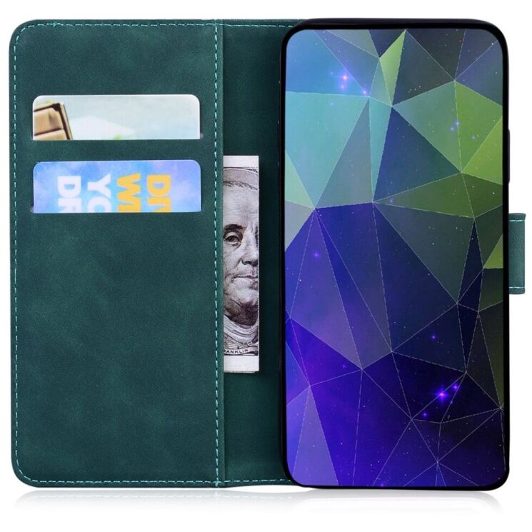 Чехол-книжка Deexe Tiger для Xiaomi Redmi 14C / Redmi A4 5G / Poco C75 - Green: фото 6 из 7