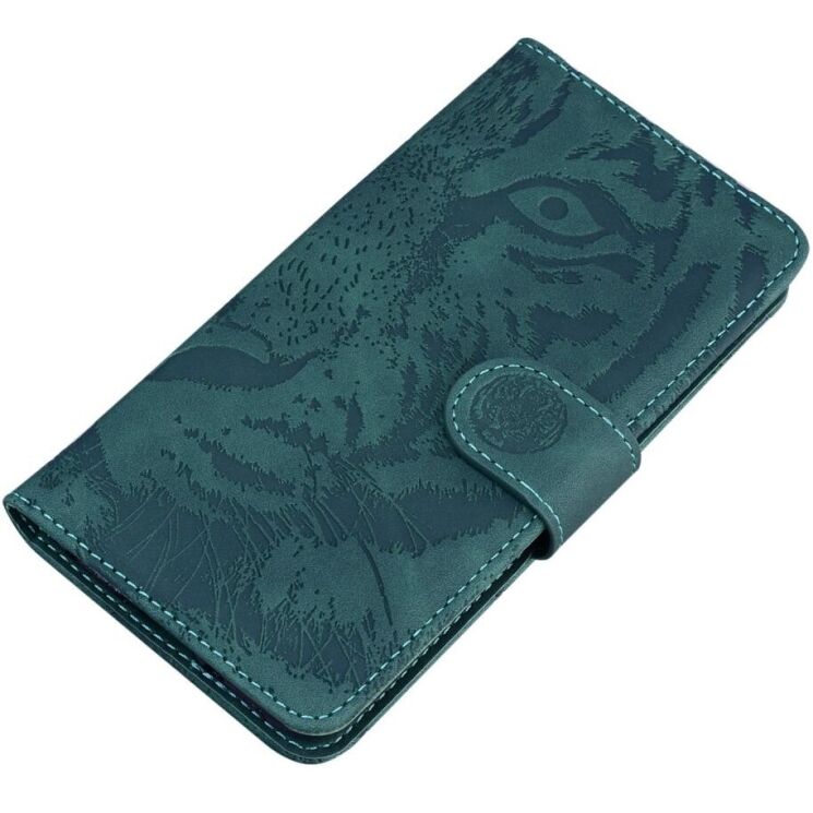 Чехол-книжка Deexe Tiger для Xiaomi Redmi 14C / Redmi A4 5G / Poco C75 - Green: фото 5 из 7