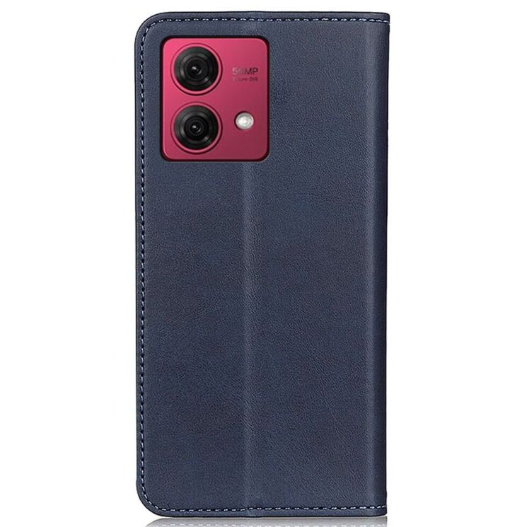 Чехол-книжка Deexe Wallet Case для Motorola Moto G84 - Blue: фото 7 из 8