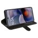 Чохол-книжка Deexe Wallet Style для Motorola Moto G55 - Black (366127B). Фото 3 з 10