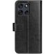 Чохол-книжка Deexe Wallet Style для Motorola Moto G56 - Black (383133B). Фото 3 з 8
