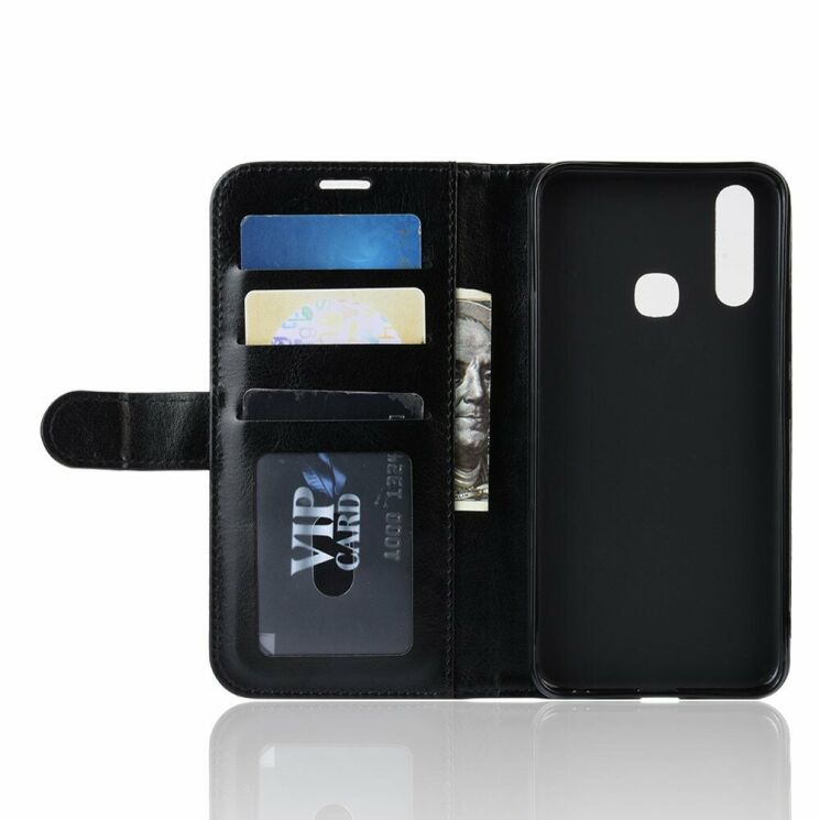Чехол-книжка Deexe Wallet Style для VIVO Y17 - Black: фото 5 из 8