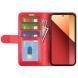 Чехол-книжка Deexe Wallet Style для Xiaomi Redmi Note 13 Pro 4G / Poco M6 Pro - Red (345728R). Фото 2 из 6