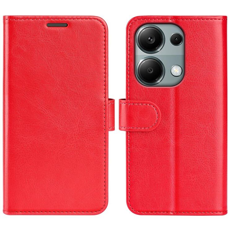 Чехол-книжка Deexe Wallet Style для Xiaomi Redmi Note 13 Pro 4G / Poco M6 Pro - Red: фото 1 из 6