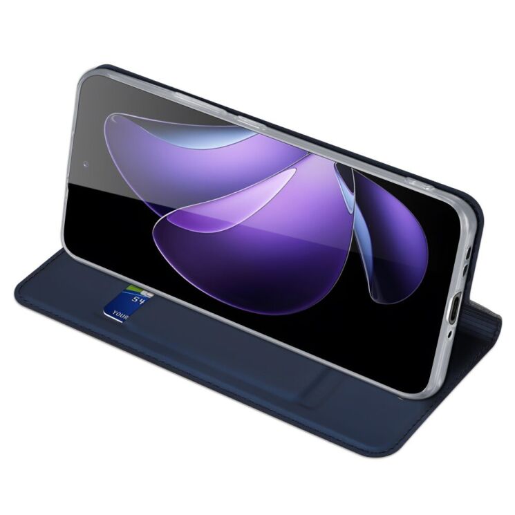 Чехол-книжка DUX DUCIS Skin Pro для OPPO Reno 13 F/FS 5G - Blue: фото 3 из 12