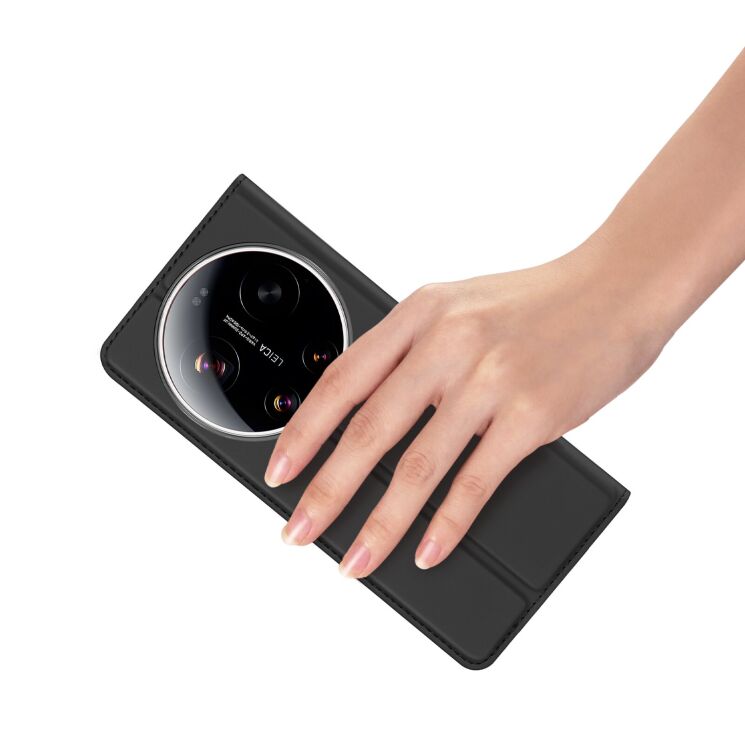 Чохол-книжка DUX DUCIS Skin Pro для Xiaomi 17 Ultra - Black: фото 8 з 11