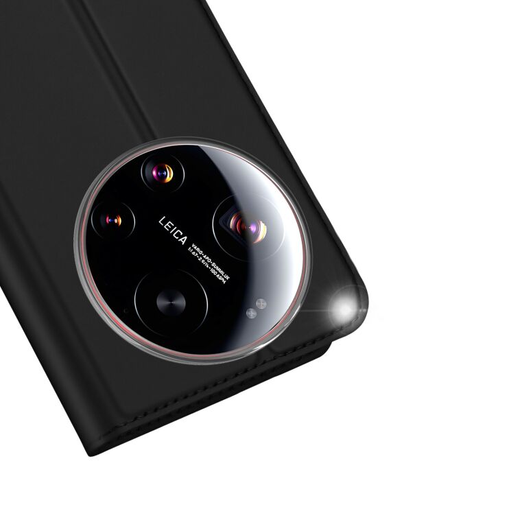 Чохол-книжка DUX DUCIS Skin Pro для Xiaomi 17 Ultra - Black: фото 7 з 11