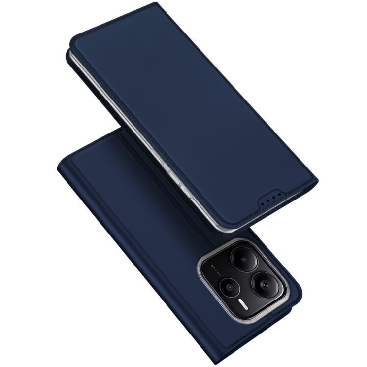 Чехол-книжка DUX DUCIS Skin Pro для Xiaomi Redmi Note 14 5G - Blue: фото 1 из 9
