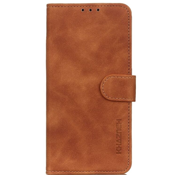 Чохол-книжка KHAZNEH Retro Wallet для Motorola Moto G15 / Moto G05 - Brown: фото 4 з 7