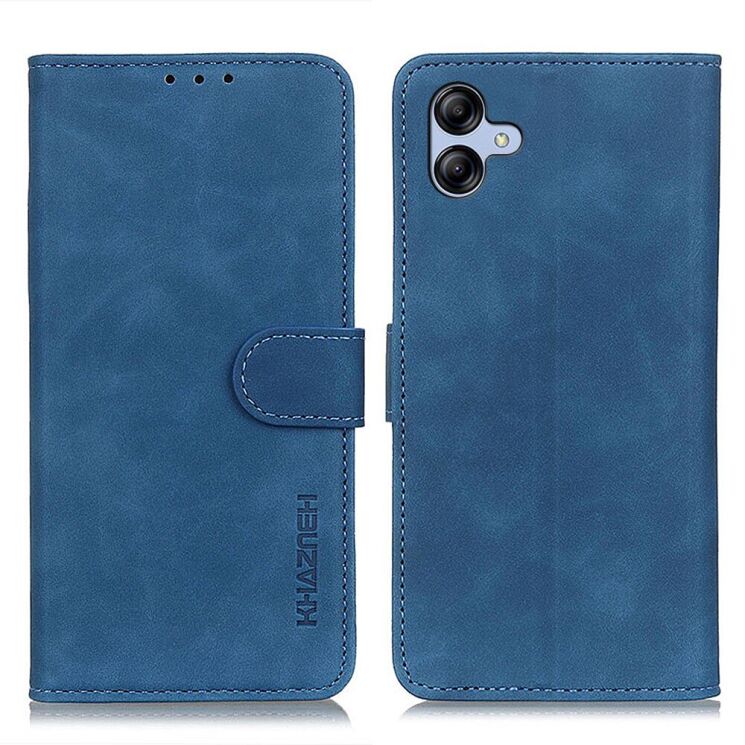 Чехол-книжка KHAZNEH Retro Wallet для Samsung Galaxy A07 (A075) - Blue: фото 1 из 8