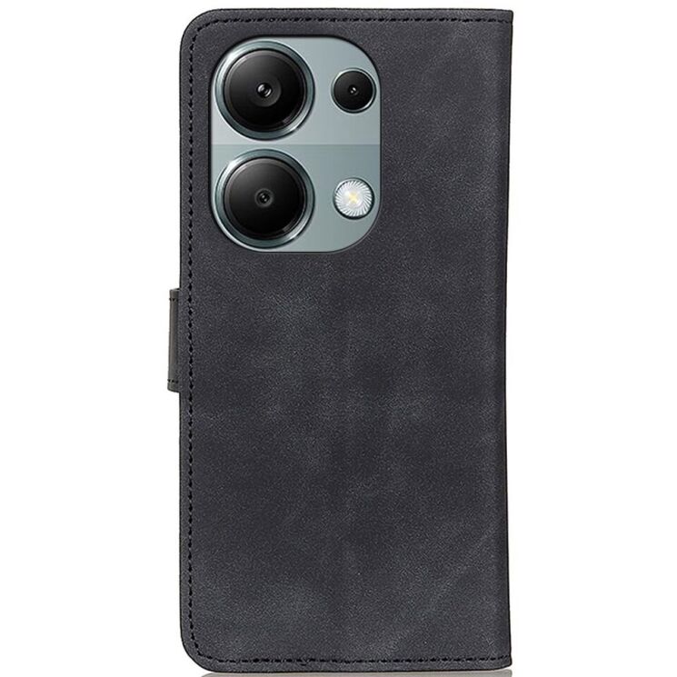 Чохол-книжка KHAZNEH Retro Wallet для Xiaomi Redmi Note 13 - Black: фото 5 з 9