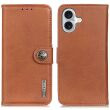 Чохол-книжка KHAZNEH Wallet Cover для Apple iPhone 17 - Brown (387208Z)