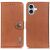 Чехол-книжка KHAZNEH Wallet Cover для Apple iPhone 17 - Brown: фото 1 из 8