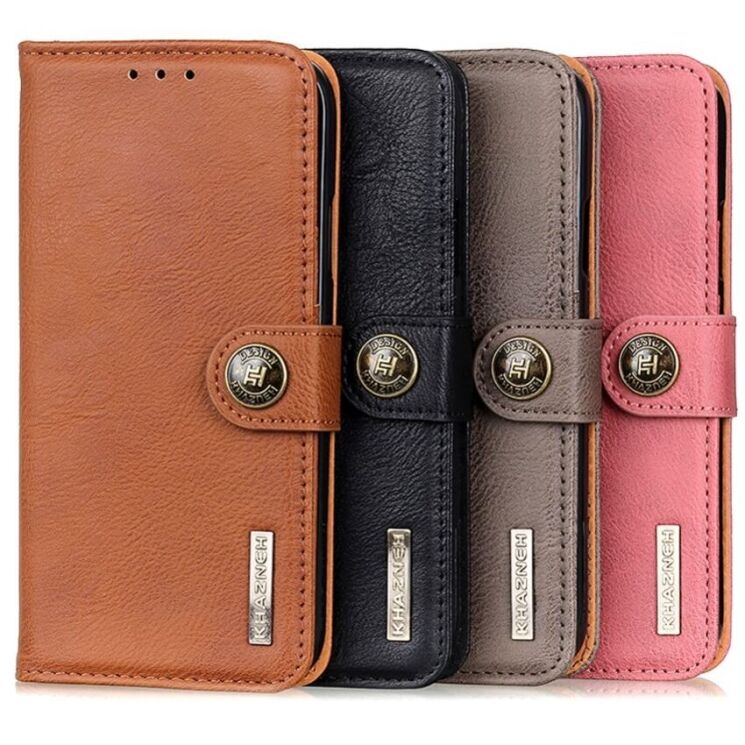 Чехол-книжка KHAZNEH Wallet Cover для Samsung Galaxy A52 (A525) / A52s (A528) - Black: фото 7 из 10