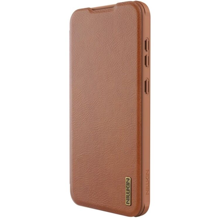 Чехол-книжка NILLKIN Qin Pro для Samsung Galaxy A56 (A566) - Brown: фото 4 из 12